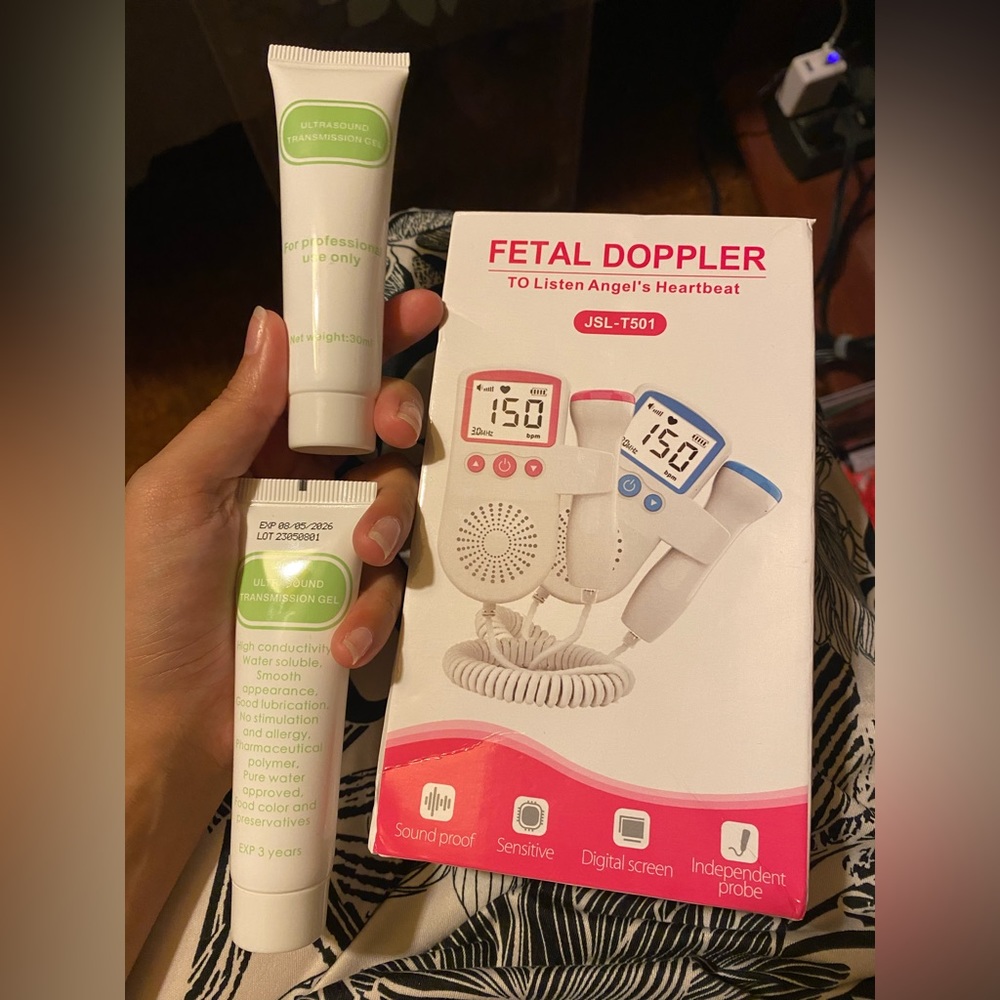 Fetal Doppler with Gel